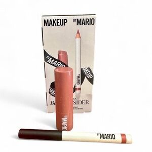 Makeup by Mario Lipstick and Liner Set. Brand New